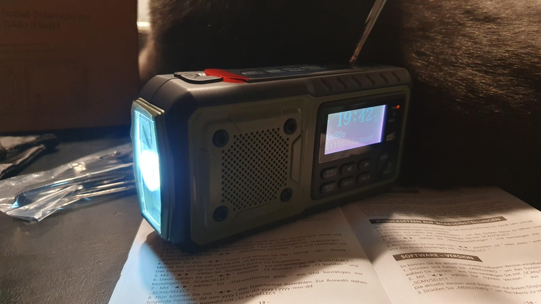 Acta Berg Kurbelradio Kundenbewertung Foto 5