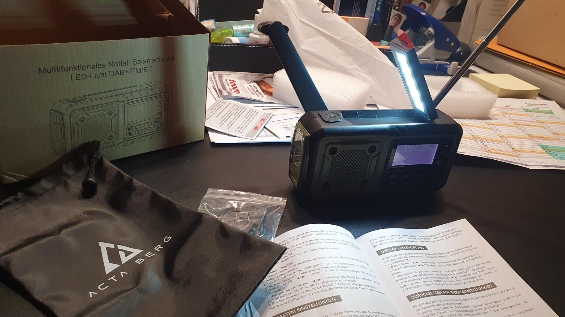 Acta Berg Kurbelradio Kundenbewertung Foto 6